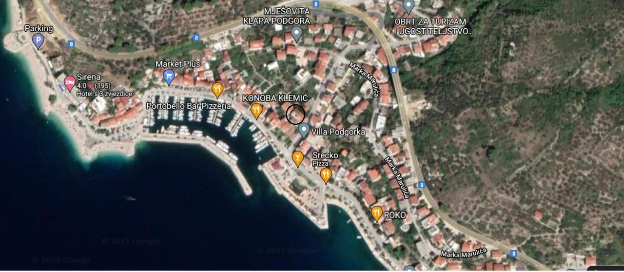 Apartman Andela Podgora Exterior photo